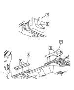 1SL41DX9AD - Interior Trim: Cowl Side Trim Panel, Left for Mopar Image