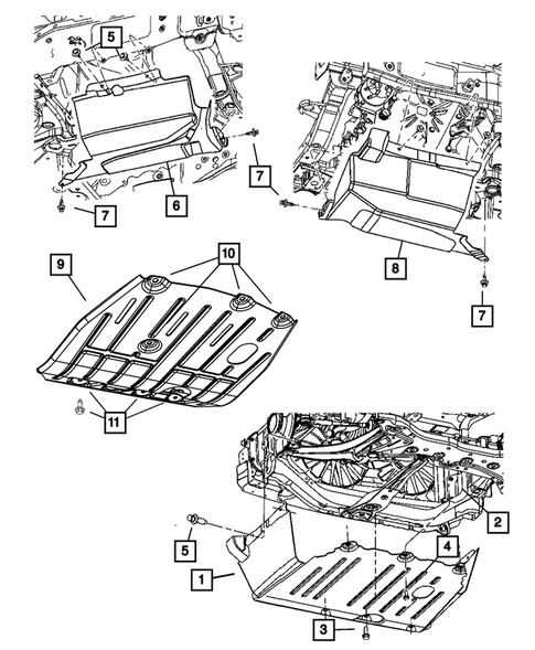 Floor Pans for 2008 Jeep Patriot #0