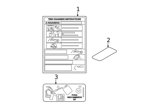 Labels for 2009 Ford Flex #0