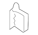 N90653901 - Body: Temp Sensor Retainer for Volkswagen: ID. Buzz, Passat Image