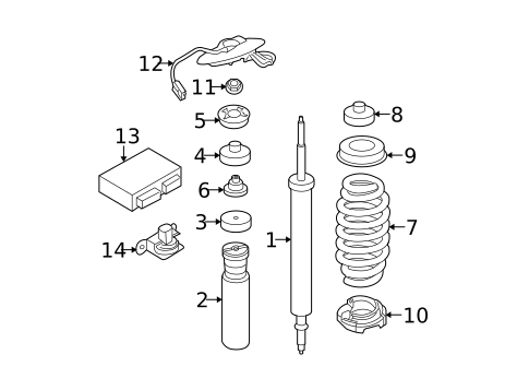 Struts & Components for 2008 BMW M3 #0
