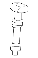 81343TZ5A01ZF - Body: Headrest Guide for Acura Image