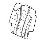 81327TYAA21 - Body: Seat Back Pad for Acura Image