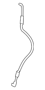 72643SHJA01 - Body: Crank Handle Cable for Honda: Odyssey Image