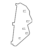 5531704050C0 - Body: Side Panel for Toyota: Tacoma Image