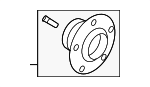 527303S200 - : Hub &amp; Bearing for Hyundai Image
