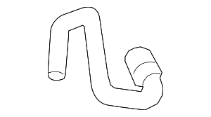 30636594 - : Outlet Hose for Volvo: S60, S60 Cross Country, V60, V60 Cross Country, XC60, XC70 Image