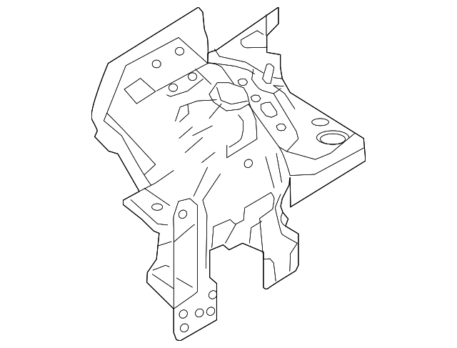 Genuine OEM Apron Panel Part# LR180127 Fits 2020-2023 Land Rover