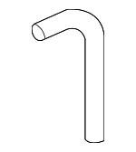 79118S3VA01 - : Outlet Hose for Honda: Pilot Image