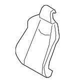 8W7881805RMNH - : 2018-2024 Audi - Seat Back Cover for Audi: A5 Quattro, S5 Image