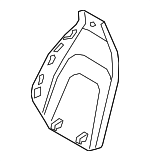 8S0881969L24A - Body: Seat Back Panel for Audi: A5 Quattro, A5 Sportback, RS5, RS5 Sportback, S4, S5, S5 Sportback, TT Quattro, TT RS Quattro, TTS Quattro Image