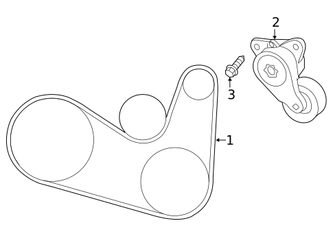 Belts & Pulleys for 2021 Nissan Maxima #0