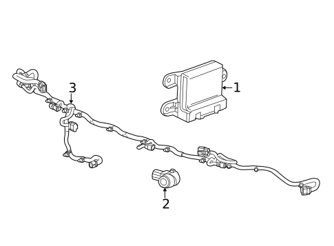Parking Aid for 2014 Cadillac ELR #0