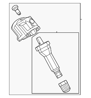 52940E2100 - : Tire Pressure Sensor for Hyundai Image