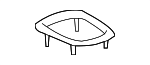 22725048 - Body: Console Cup Holder Bezel for GM Image