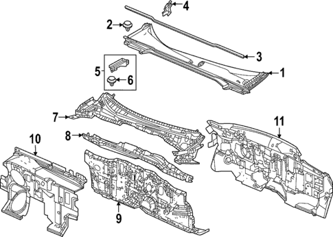 Cowl for 2024 Honda Civic #0