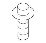 90109A0061 - Body: Grille Screw for Toyota: 4Runner, Avalon, bZ4X, C-HR, Camry, Corolla, Corolla Cross, Crown, Crown Signia, GR Corolla, Grand Highlander, Highlander, Land Cruiser, Mirai, Prius, Prius AWD-e, Prius C, Prius Prime, RAV4, RAV4 Prime, Sequoia, Sienna, Tacoma, Tundra Image