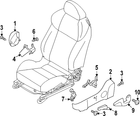 Tracks & Components for 2025 Subaru BRZ #0