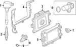 3782064AA62 - : ECM for Honda Image