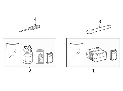 Jack & Components for 2025 Toyota Mirai #0