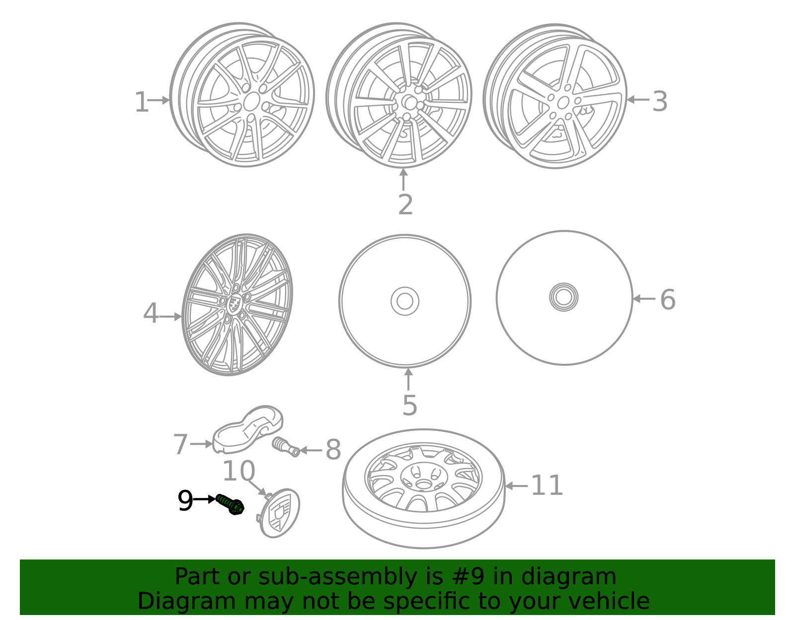 2004-2023 Porsche Wheel Bolt WHT-006-978 | OEM Parts Online