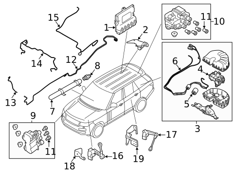 Ride Control Components for 2015 Land Rover Range Rover Sport #0