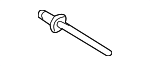 981811 - Body: Rocker Molding Rivet for Volvo: S80, XC40, XC60, XC70 Image