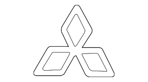 7415A269 - Accessories: Emblem for Mitsubishi: Eclipse, Endeavor, Galant Image