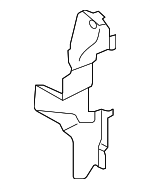 4L0121284A - : Air Baffle for Audi Image