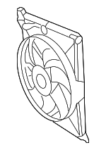 55361429AC - Cooling System: Elec Cooling Fan for Mopar Image