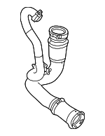 T2H41506 - : Pressure Hose for Jaguar: F-Pace, XE, XF Image