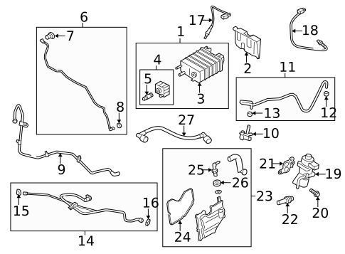 Powertrain Control for 2019 Ford Escape #1