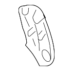 87618JB01B - Body: Release Lever for Nissan: Altima Image