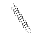 87184JB02B - Body: Seat Cushion Spring for Nissan: Altima Image