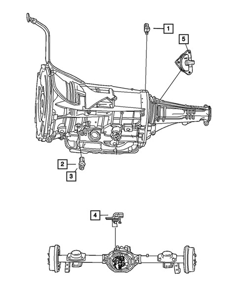 Sensors for 2009 Chrysler Aspen #2