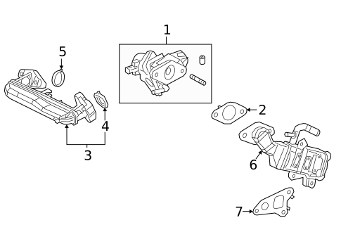 EGR System for 2022 Lexus UX200 #0