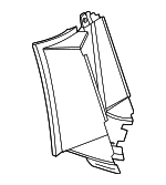 84059936 - Cooling System: Rear Duct for Cadillac: CT5 Image