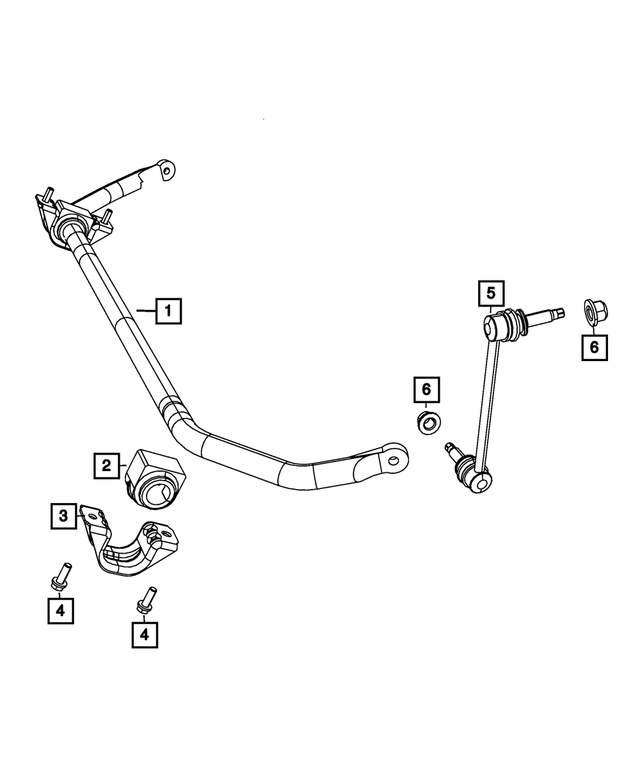 V4782952AD - Front Suspension: Stabilizer Bar Link, Value Line for Chrysler: 300 | Dodge: Challenger, Charger, Magnum Image