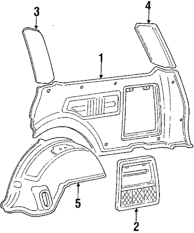 647302308104 - Body: Trim Panel for Toyota Image