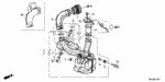 90005P28A00 - Electrical/Exhaust/Heater/Fuel: BOLT-WASHER, SPECIAL (6X28) for Honda Image