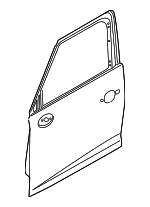 41009810592 - : Door Shell for Mini: Cooper Paceman Image