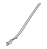 T4A1105 - Body: Windshield Molding for Jaguar Image