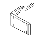 72130XA02A - HVAC: Heater Core for Subaru Image