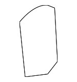 RS76BD1AA - Body: Lift Gate Trim Plug for Chrysler: Pacifica, Town &amp; Country | Dodge: Caravan, Durango, Grand Caravan Image