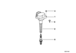 12131703228 - Engine Electrical System: Ignition Coil for BMW Image