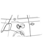 68104292AA - Labels: Fuel Door Label, Us for Mopar Image