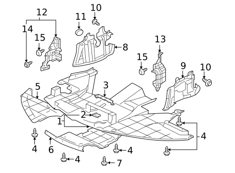 Splash Shields for 2005 Mitsubishi Lancer #0