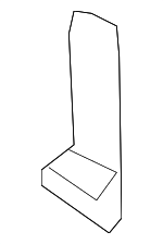 4L2Z78044F48BA - Body: Cluster Trim Brace for Ford Image