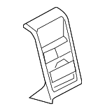 7L2Z7804302JB - Body: Center Bezel for Ford Image