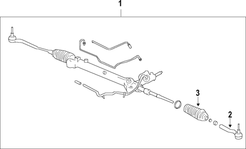 P/S Pump & Hoses for 2009 Cadillac SRX #0